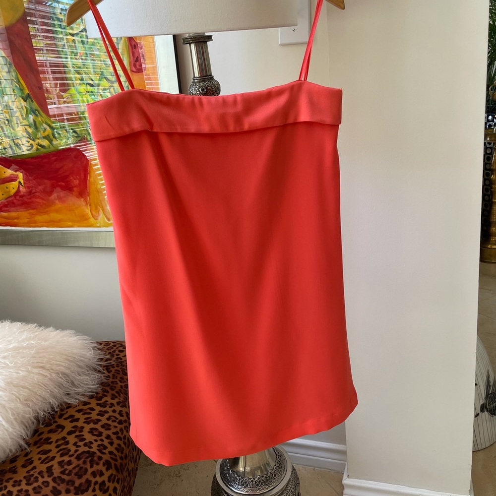 BCBG Strapless short Poppy dress with slits